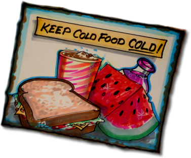 Keep Cold food cold!